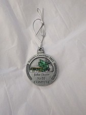 2022 John Deere Christmas Ornament Green Tractor