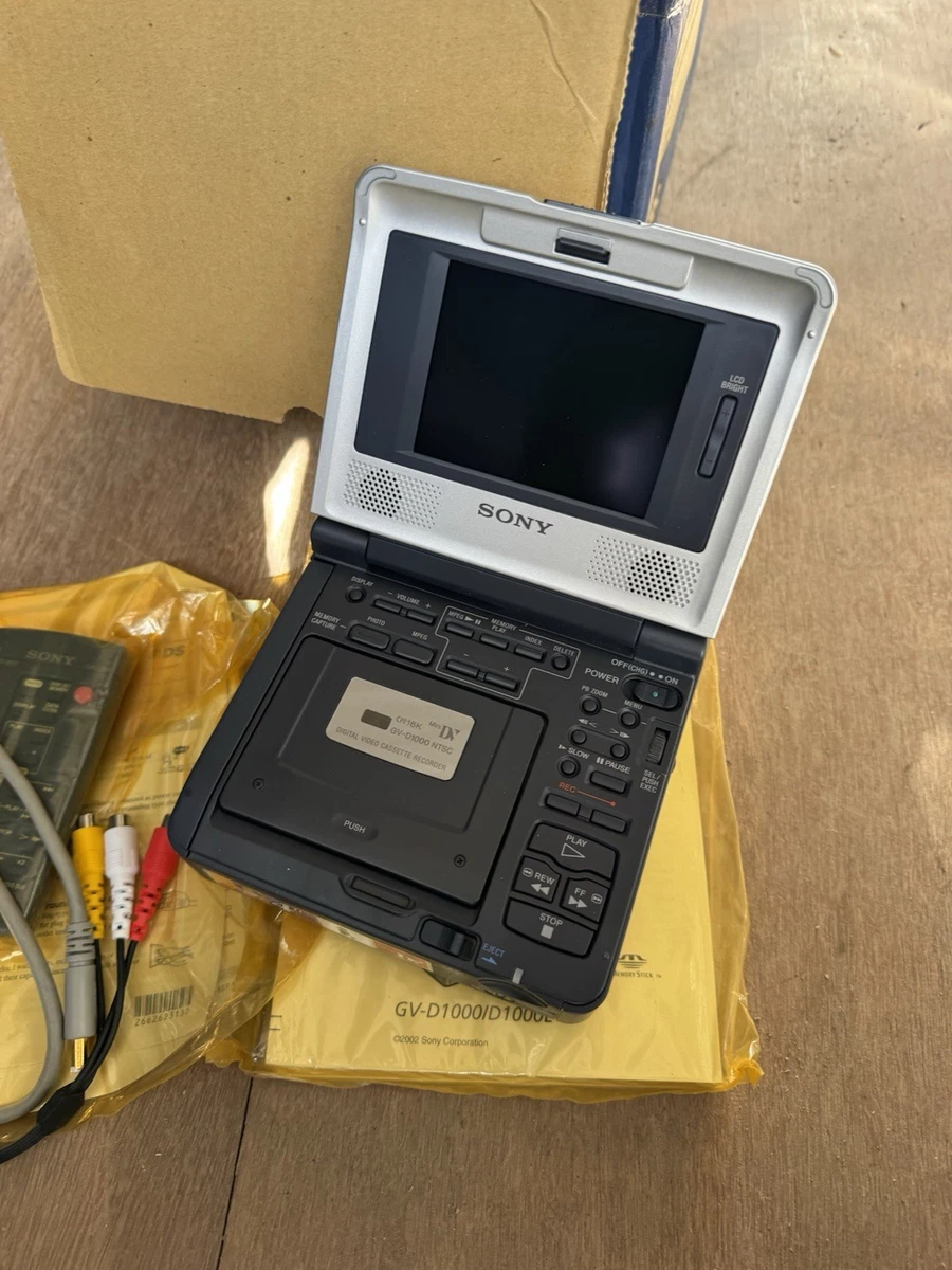 Sony GV DV: MiniDV Video Recorders & Players for sale - eBay