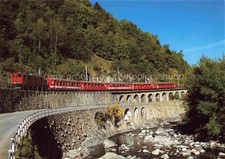 Eisenbahn Railway Chemin de Fer Ferrovia-- Glacier Express Suisse Rhone ober Alp