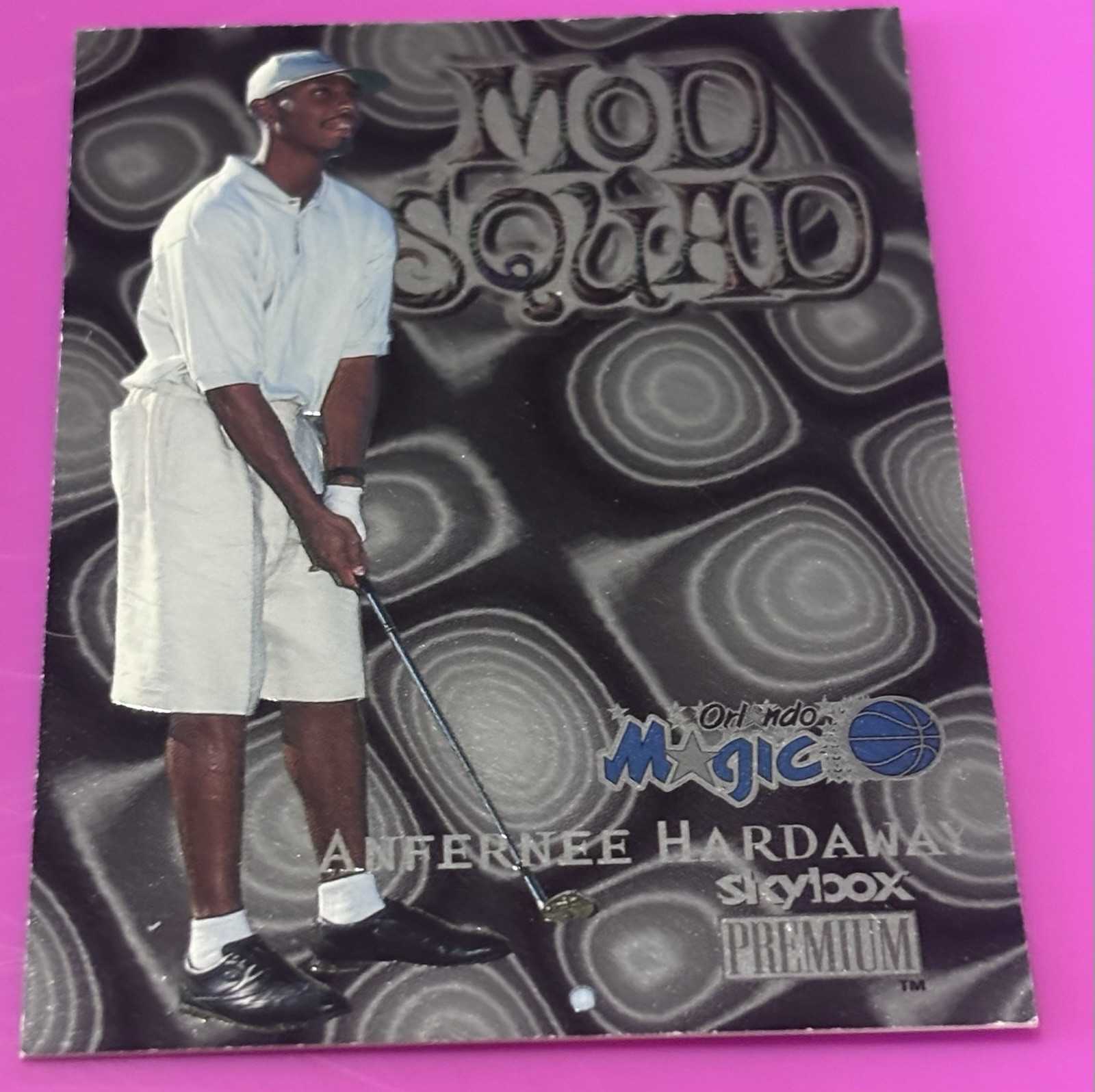 SkyBox 1998-99 Premium Anfernee Hardaway #7 Mod Squad Orlando Magic NBA