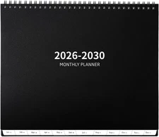 2026-2030 Monthly Planner - 5 Year Planner/Calendar 2026-2030, Jan 2026 - Dec 20