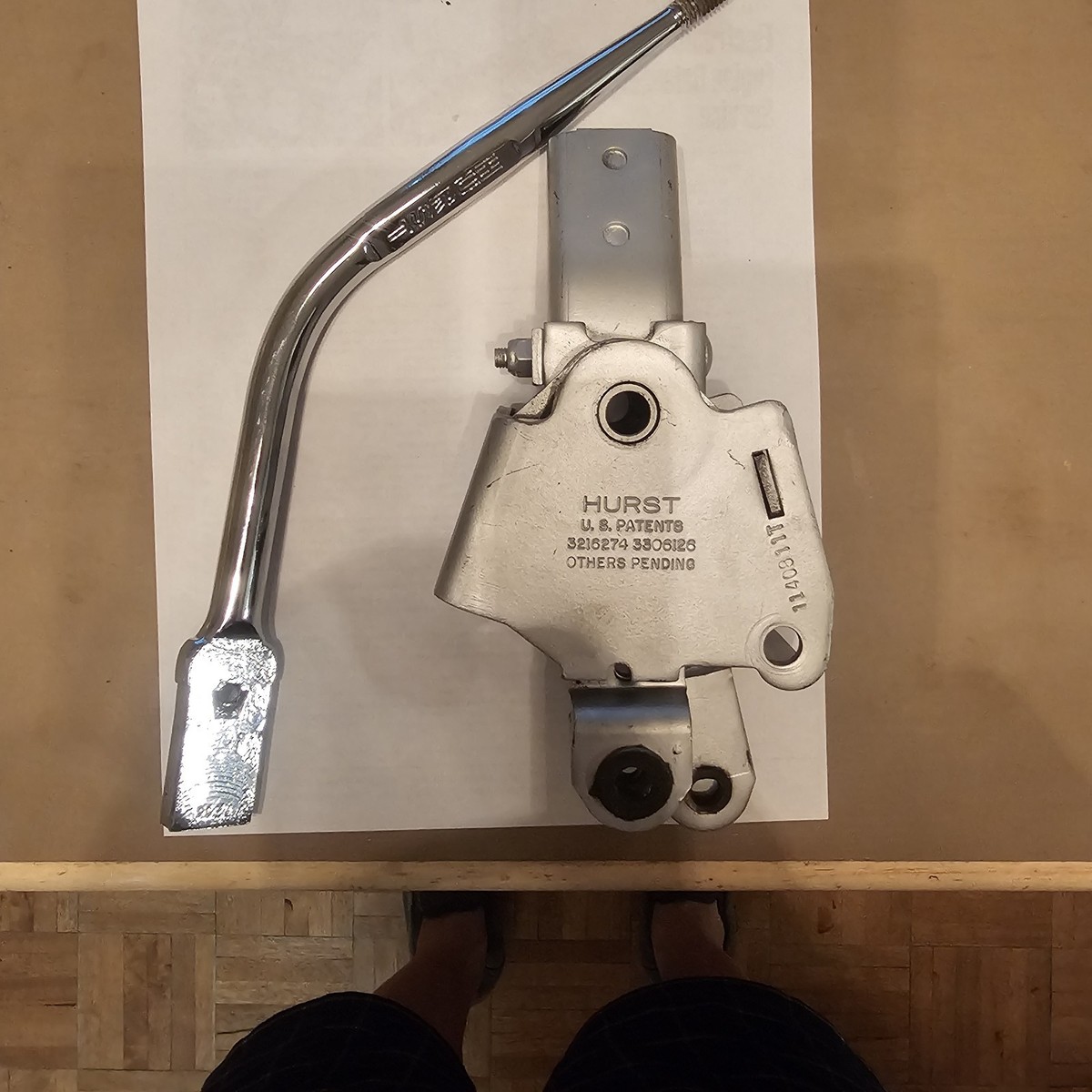 1975-78 Trans Am Hurst 4 Speed Shifter 7244 With Linkage