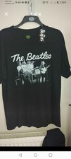 Image of Beatles T-shirt Size Xl New with Tags Bkack Apple Corps Official Merchandise