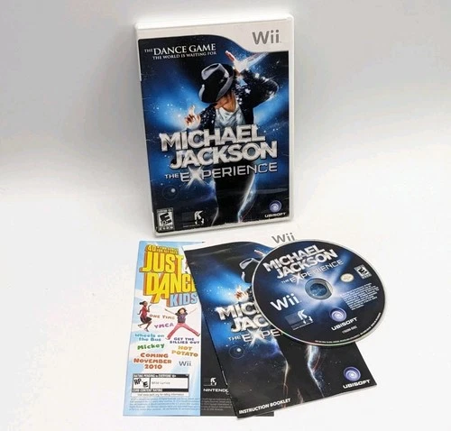 Michael Jackson: The Experience (Nintendo Wii, 2010) Case Worn Complete & Tested
