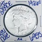 1926 S SILVER PEACE DOLLAR AUTHENTIC HI GRADE U.S. MINT COIN RARE KEY DATE 6955