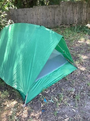 Eureka Timberline 2 Nylon A-Frame Tent Green Vintage - 2-Person Backpacking