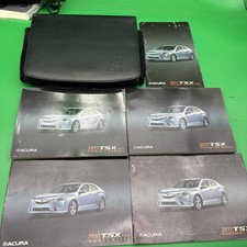2011 Acura TSX Sedan Owners Manual With Case Complete Set