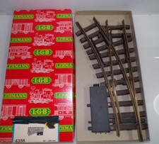 LGB Spur G 1210 Weiche links mit Antrieb siehe Foto in OVP PK4537