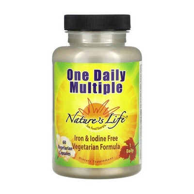One Daily Multiple 60 Veg Caps  by Nature's Life