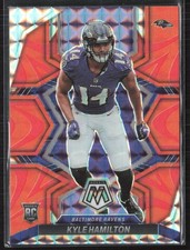 2022 Panini Mosaic #332 Kyle Hamilton Mosaic Reactive Orange(V)