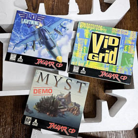 Atari Jaguar CD Console Boxed CIB w/ Power Supply, Manual & Foam &ndash; Parts/Repair