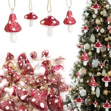32 Pieces Christmas Ornaments Decorative Hanging Ornaments for Christmas Tree...