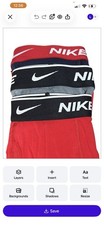 Nike Boxer Briefs Size Small New