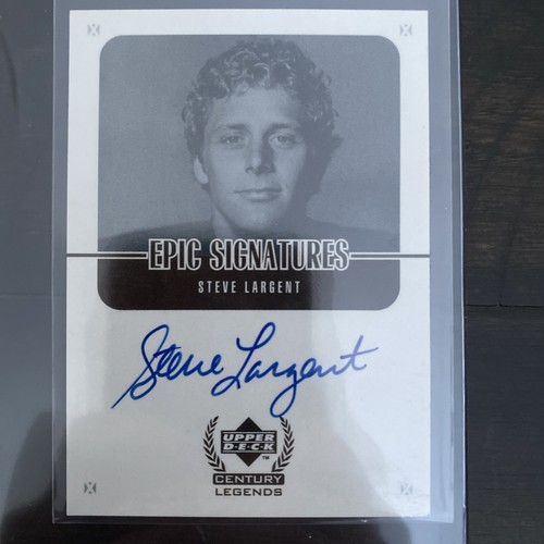 Steve Largent #SL 1999 Upper Deck Century Legends Epic Signatures card