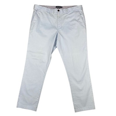 Tommy Hilfiger Chino Pants Mens 40x32 Light Blue Slim Fit Stretch Cotton