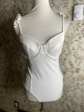 Old Navy Women's Textured Rib High Cut One Piece Swimsuit Size Medium NWOT