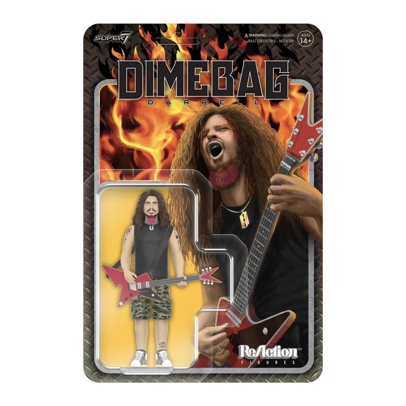 Dimebag Darrell Super7 Reaction Action Figure