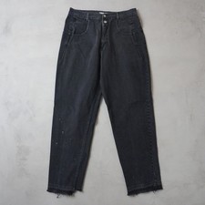 Vintage Guess Jeans 34x32 Mens 90s Black Georges Marciano Straight Leg Denim USA
