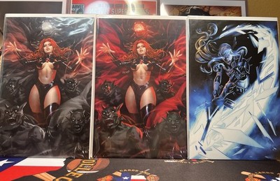 New Mutants 25 26 Virgin Variant Lot Derrick Chew MegaCon Marvel NM