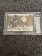 2002 SP Authentic Gold /25 Antwaan Randle El #235 BGS 9 Mint Rookie Auto