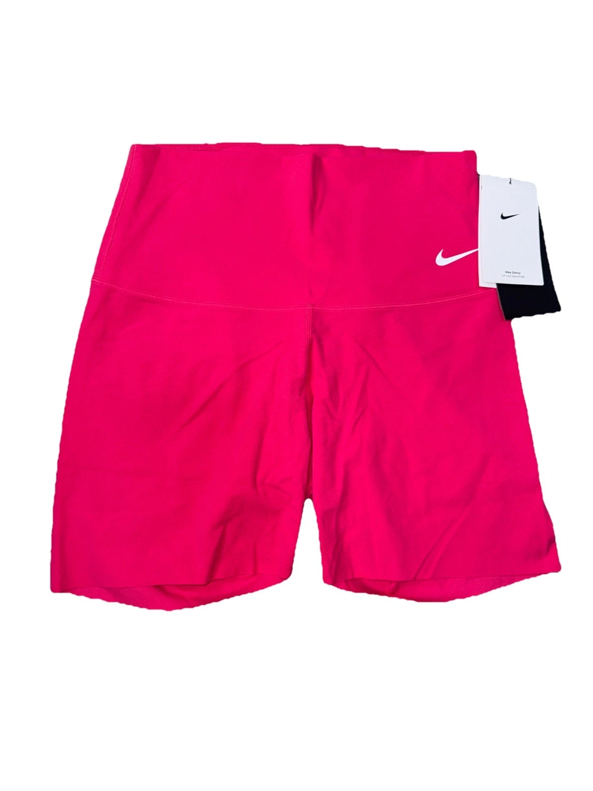 $60 Nike Women's Zenvy High Rise Shorts 5" - FN3156666 Pink - Medium - New Tags