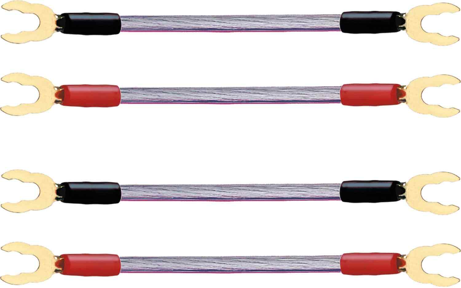 ПРЫЖОК Ольбаха Двухпроводной кабель Lautsprecher Kabelbrcken 10 см 24-каратного золота SPOFC 6190₽