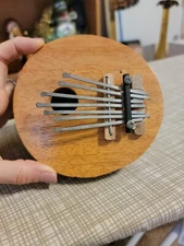 Kalimba Thumb Piano Coconut & Wood 7 Key 5 inches