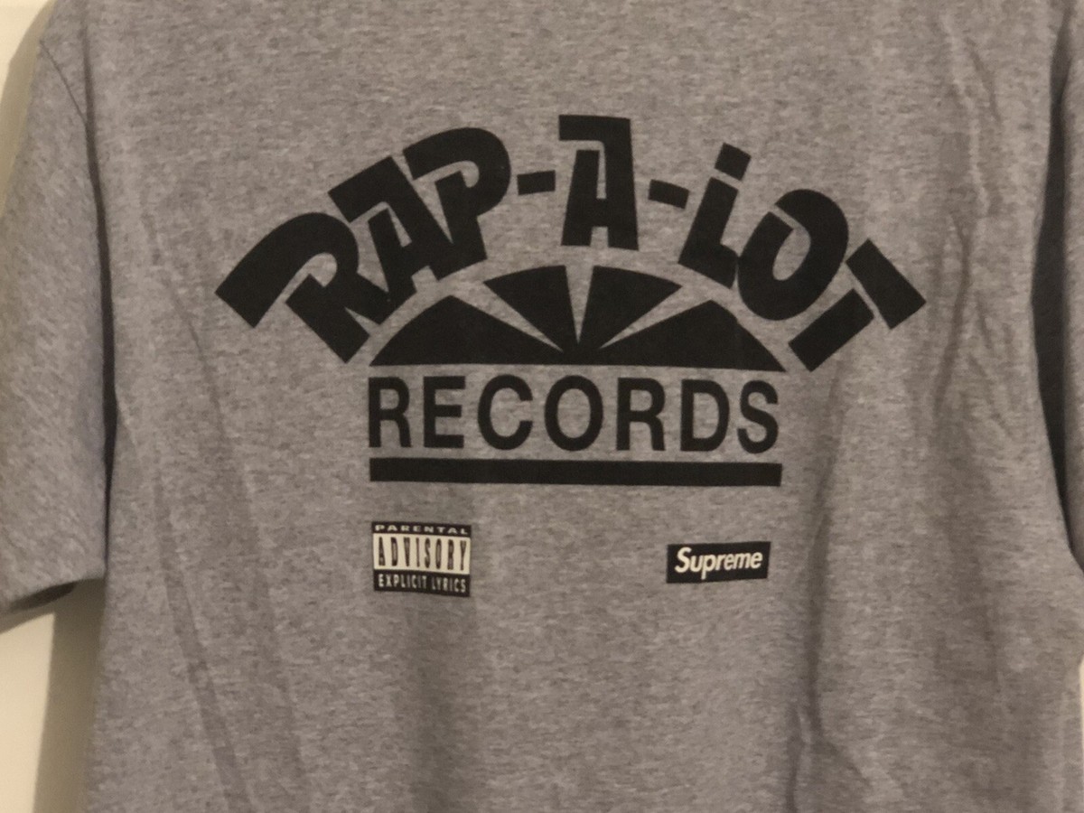 🔥Supreme🔥Rap A Lot Records ⚡️Geto Boys⚡️Grey Tee M | eBay