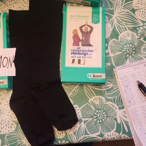 Juzo Dynamic 3513 REGULAR FF AD Knee Stockings Compression 40-50 Pick Size Color - Picture 8 of 9