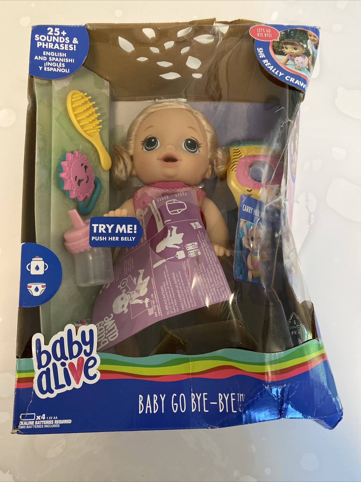 baby alive that crawls and talks