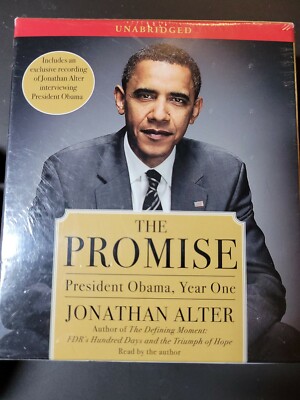 The Promise : President Obama, Year One by Jonathan Alter (2010, CD, Unabridged)