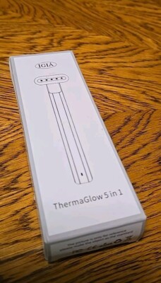 IGIA ThermaGlow 5 in 1 Red Light Therapy, MicroCurrent, Heat Therapy Massage NEW