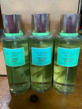 NEW Victoria  s Secret ISLAND AWAY BODY SPRAY 8.4 FL OZ SET OF 3