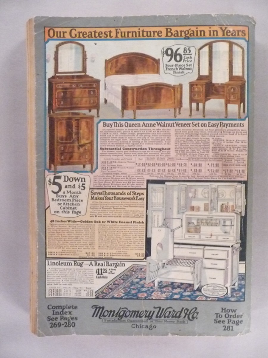 Montgomery Ward CATALOG - Spring/Summer, 1925 | eBay