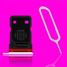 Displaceable Single SIM Card Tray Holder With Card Ejection Pin for OnePlus 8 UW