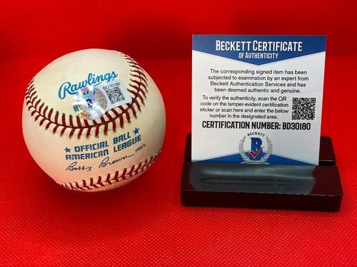 Harmon Killebrew Single Signed Baseball Autographed AUTO BAS COA HOF - Picture 3 of 8