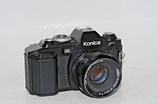 Konica FS-1 body w/ Konica Hexanon AR 52mm FS1.8 lens, TESTED AND WORKING