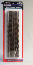 ATLAS 520 HO SCALE CODE 83 9" STRAIGHT TRAIN TRACK (6) nickel silver ATL520 NEW