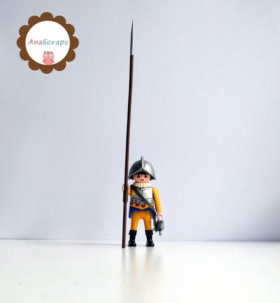 Playmobil - Custom piquero español (Medieval, Edad moderna, Historia, Tercios)