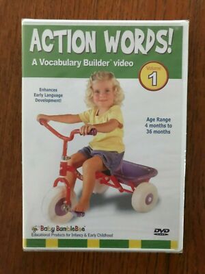 Baby Bumblebee Action Words Volume 1 DVD New Sealed Region All ...