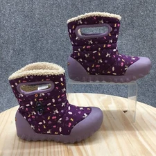 Bogs Boots Kids 13 B-Moc Pegasus Winter Purple Pull On Round Toe Comfort Casual