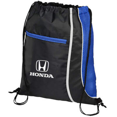 #ad Honda Blue Sports Drawstring Bag $18.00