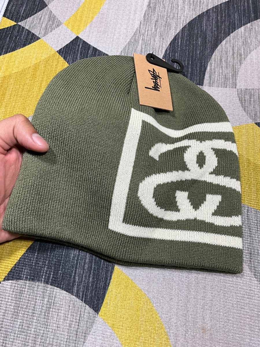 ♥【Stussy】SS Link Skull Cap Olive Stussy SS Link Skullcap Beanie - Olive | eBay