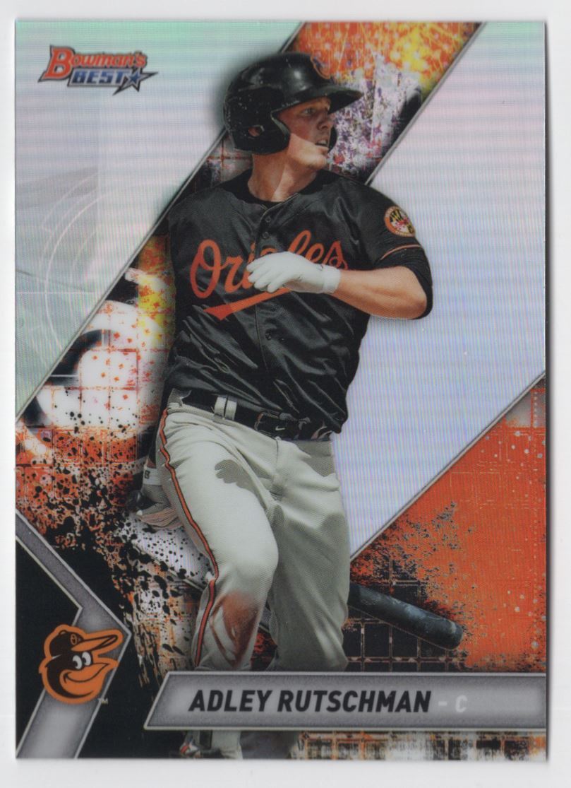 2019 Bowman's Best Top Prospects REFRACTOR Adley Rutschman