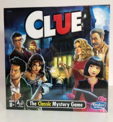 Hasbro Clue The Classic Mystery Board Game A5826 Factory Sealed New