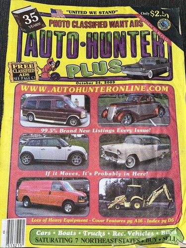 Auto Hunter Auto Hunter Plus October 24 2009 7 Northeast States | eBay