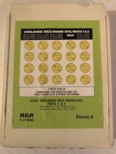 ELVIS PRESLEY GOLD AWARDS HITS PARTS 1  2, ELVIS ELVIS ELVIS 8 TRACK TAPE