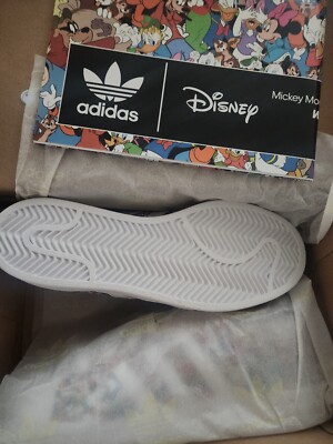 Adidas x Disney Mickey Superstar Shoes Kids Sz 5.5 New | eBay