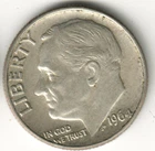 USA - 1964D - Dime - Roosevelt Silver - #12850RG