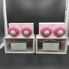 4 Pottery Barn Kids PINK knobs with nautical shell Finals.